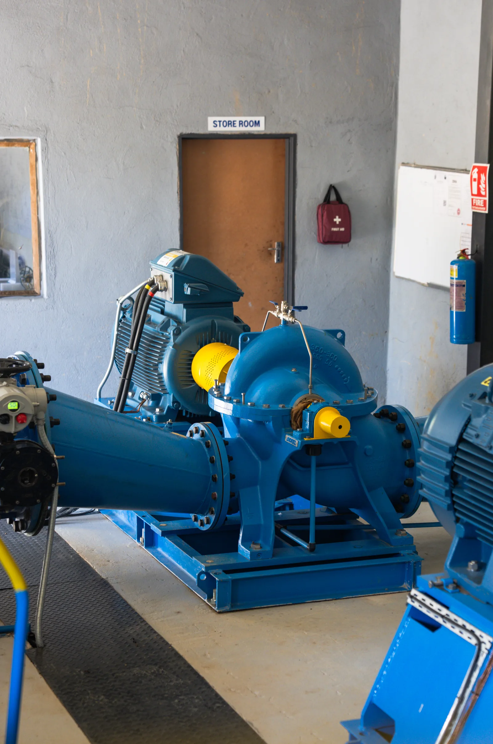 Penhalonga Energy hydro station in the field